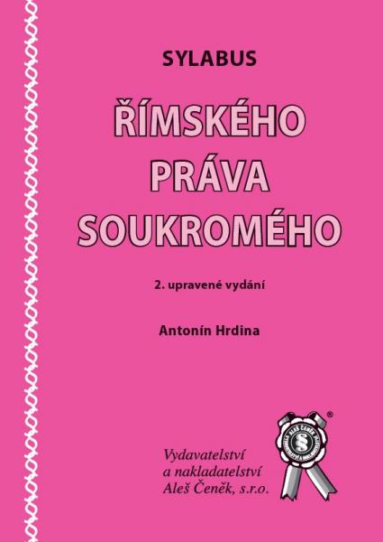 Sylabus římského práva soukromého, 2. vydání