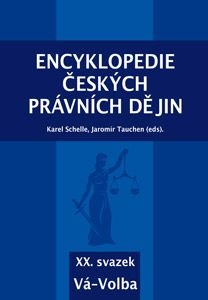 Encyklopedie českých právních dějin - XX. svazek