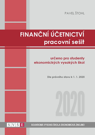 Finanční účetnictví - pracovní sešit 202