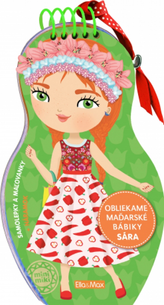 Obliekame maďarské bábiky - Sára