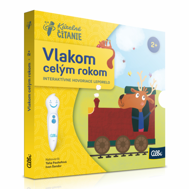 Kuzelné čítanie - Vlakom celým rokom