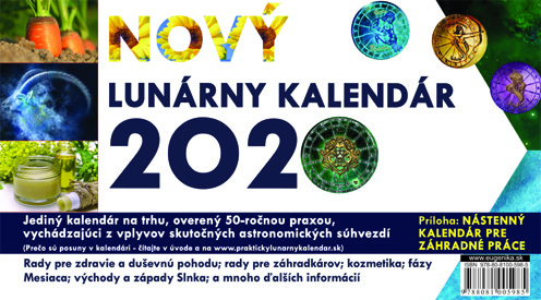 Nový lunárny kalendár 2020/SK