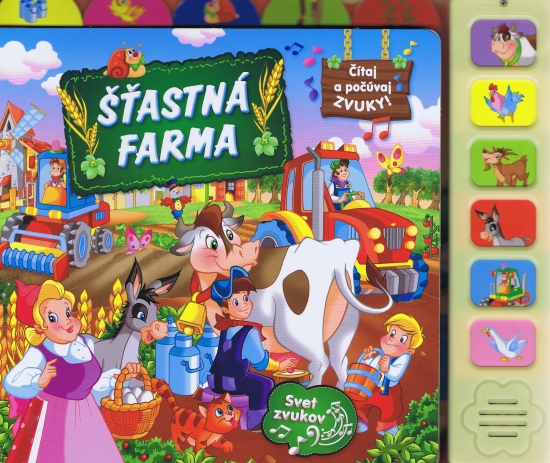Šťastná farma - zvuková knižka