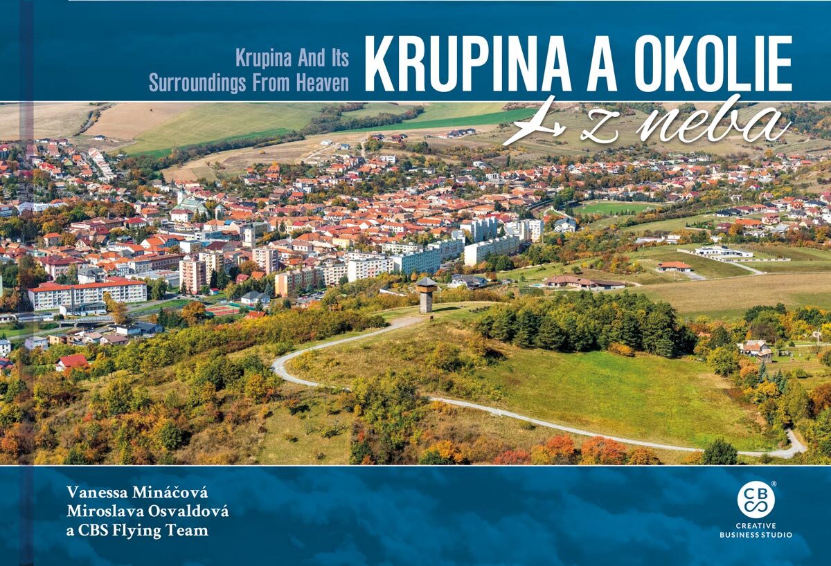 Krupina a okolie z neba