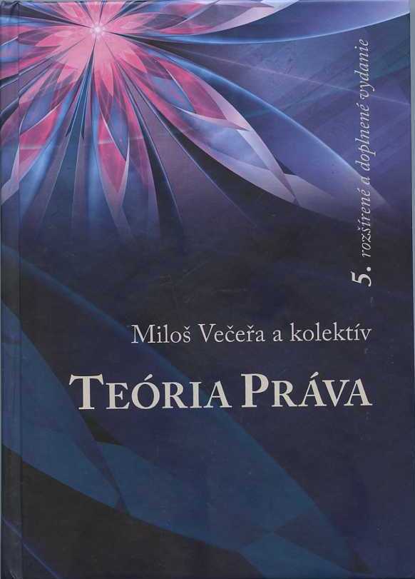 Teória práva 5. rozšírené vydanie