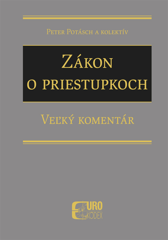 Zákon o priestupkoch – Veľký komentár