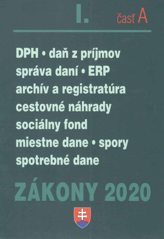 Zákony 2020 I. časť A