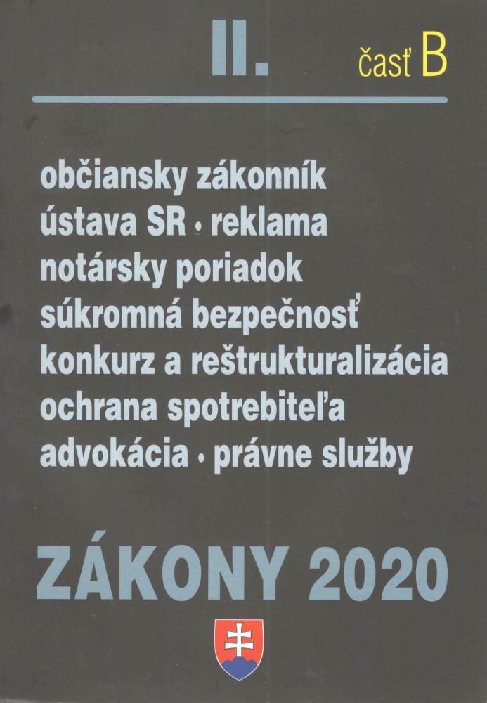 Zákony 2020 II. časť B