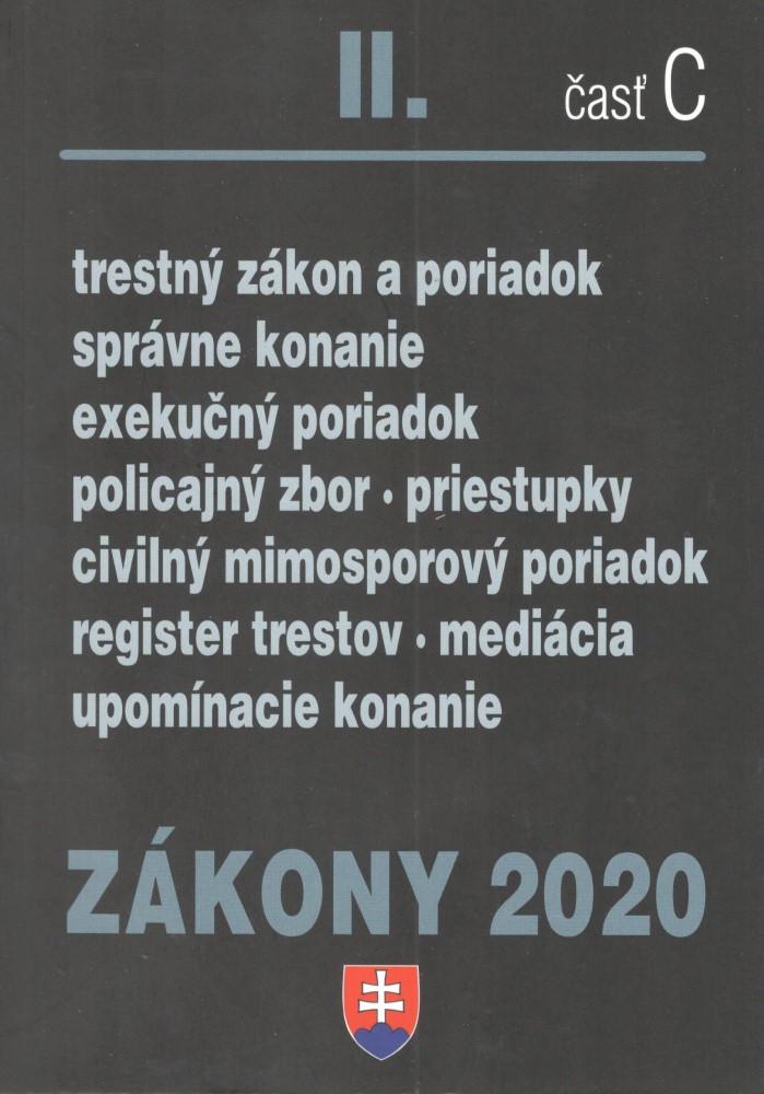 Zákony 2020 II. časť C