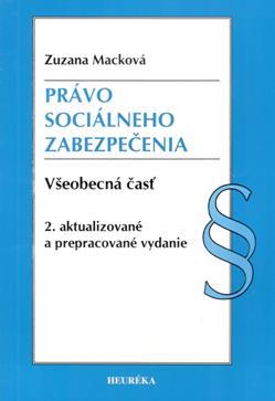 Právo sociálneho zabezpečenia: Všeobecná časť