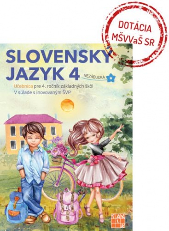 Slovenský jazyk 4 - učebnica (nov.vyd.)