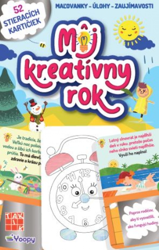 Môj kreatívny rok – stieracie kartičky