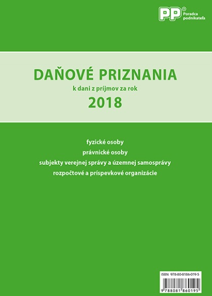 Daňové priznania k dani z príjmov za rok 2018