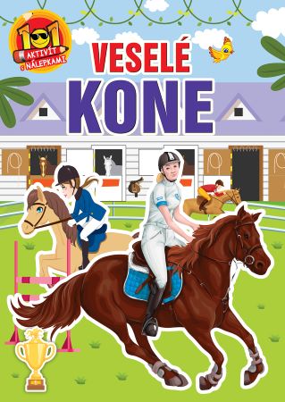 Veselé kone - 101 aktivít s nálepkami