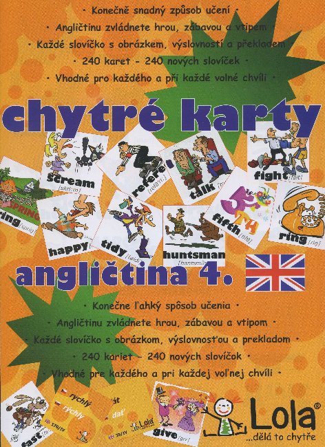 Chytré karty: Angličtina slovíčka 4