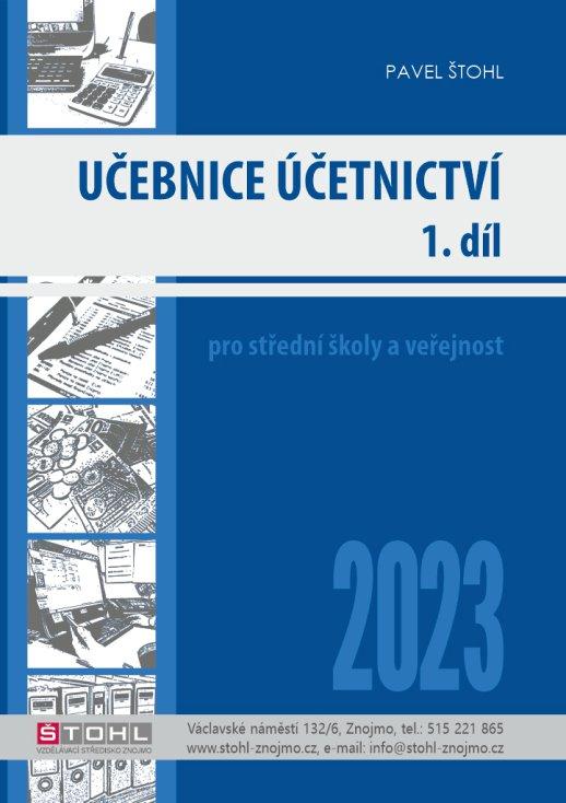 Učebnice Účetnictví I. díl 2023