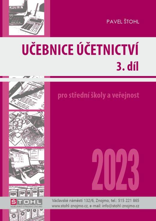 Učebnice Účetnictví III. díl 2023