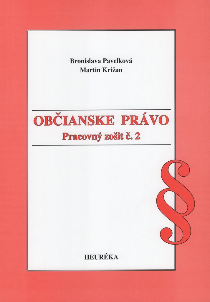 Občianske právo -  pracovný zošit č. 2