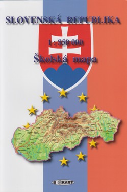 Slovenská republika - Školská mapa 1:850 000