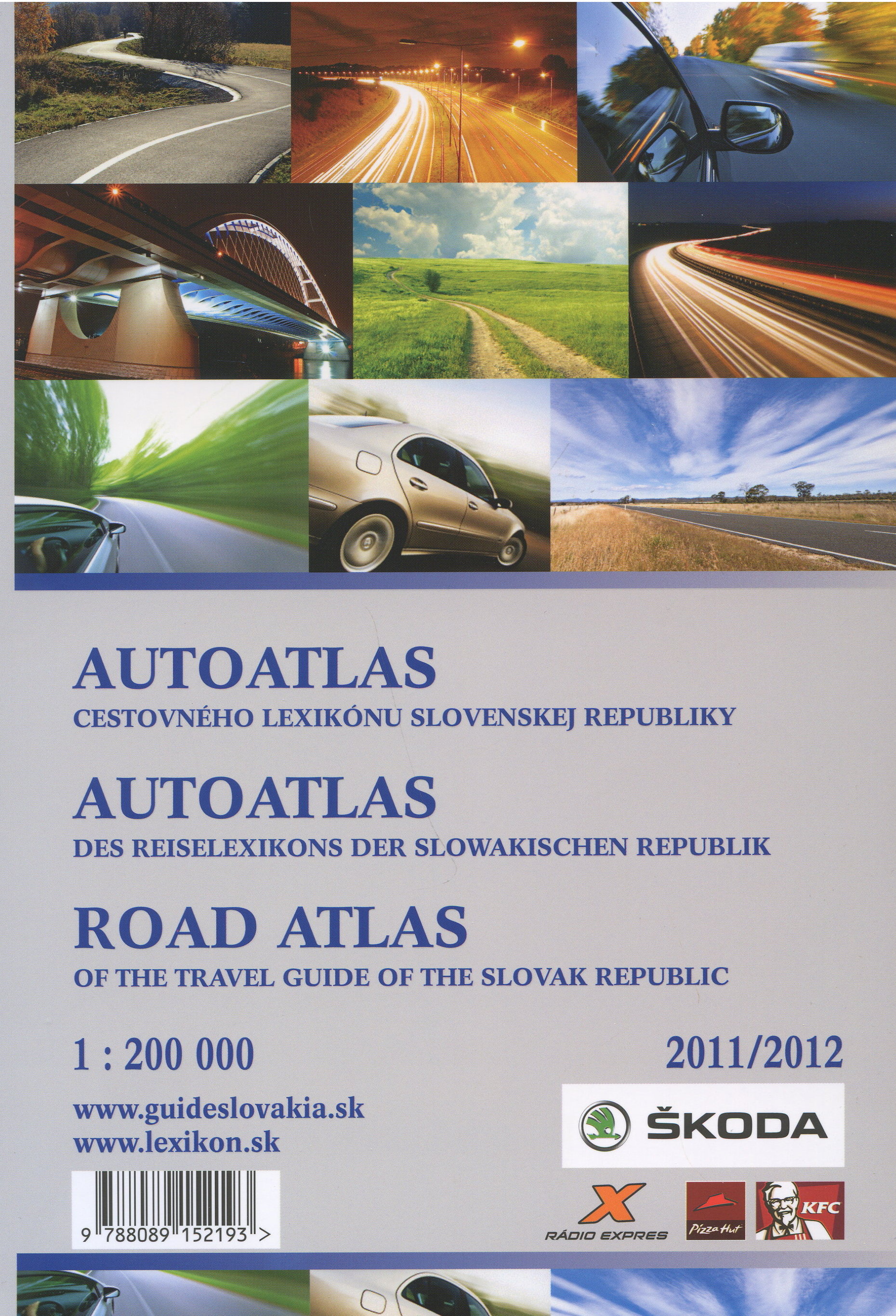 AutoAtlas cestovneho lexikonu Slovenskej Republiky 2011/2012