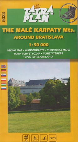 The Malé Karpaty Mts., Around Bratislava - 1:50 000