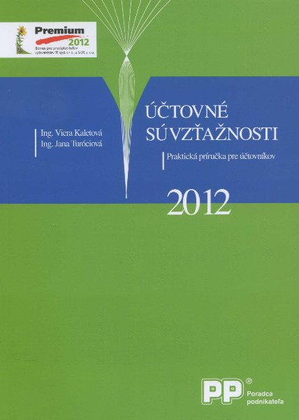 Účtovné súvzťažnosti 2012