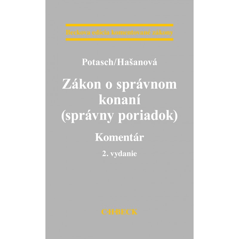 Zákon o správnom konaní (správny poriadok).