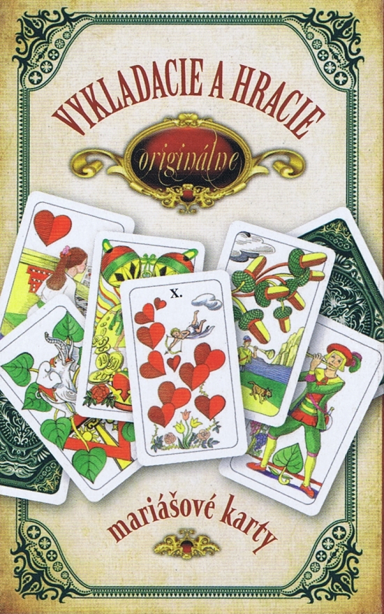 Originálne vykladacie a hracie mariášové karty