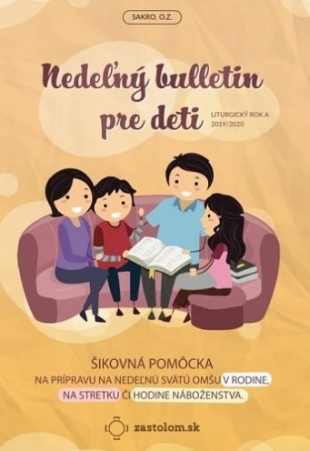 Nedeľný bulletin pre deti (Liturgický rok A) 2019/2020