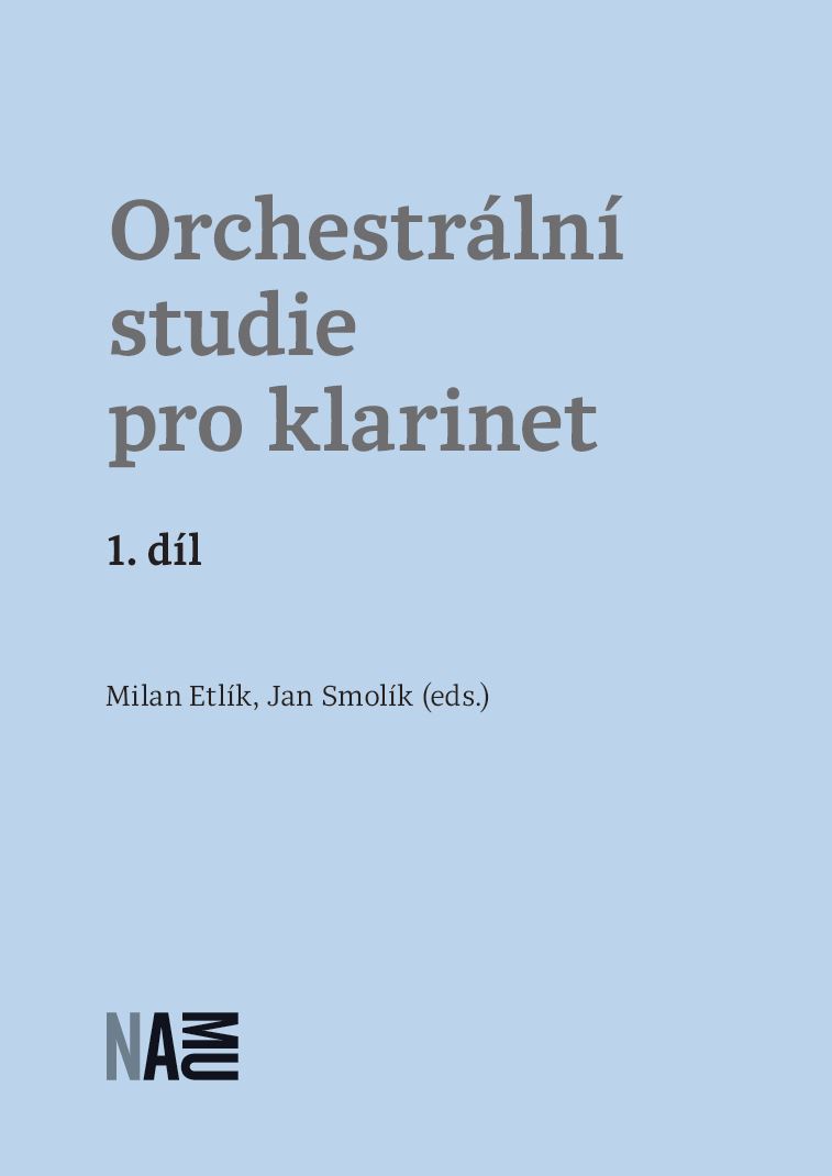 Orchestrální studie pro klarinet 1. díl