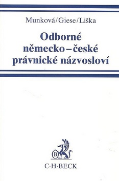 Odborné německo-české právnické názvosloví