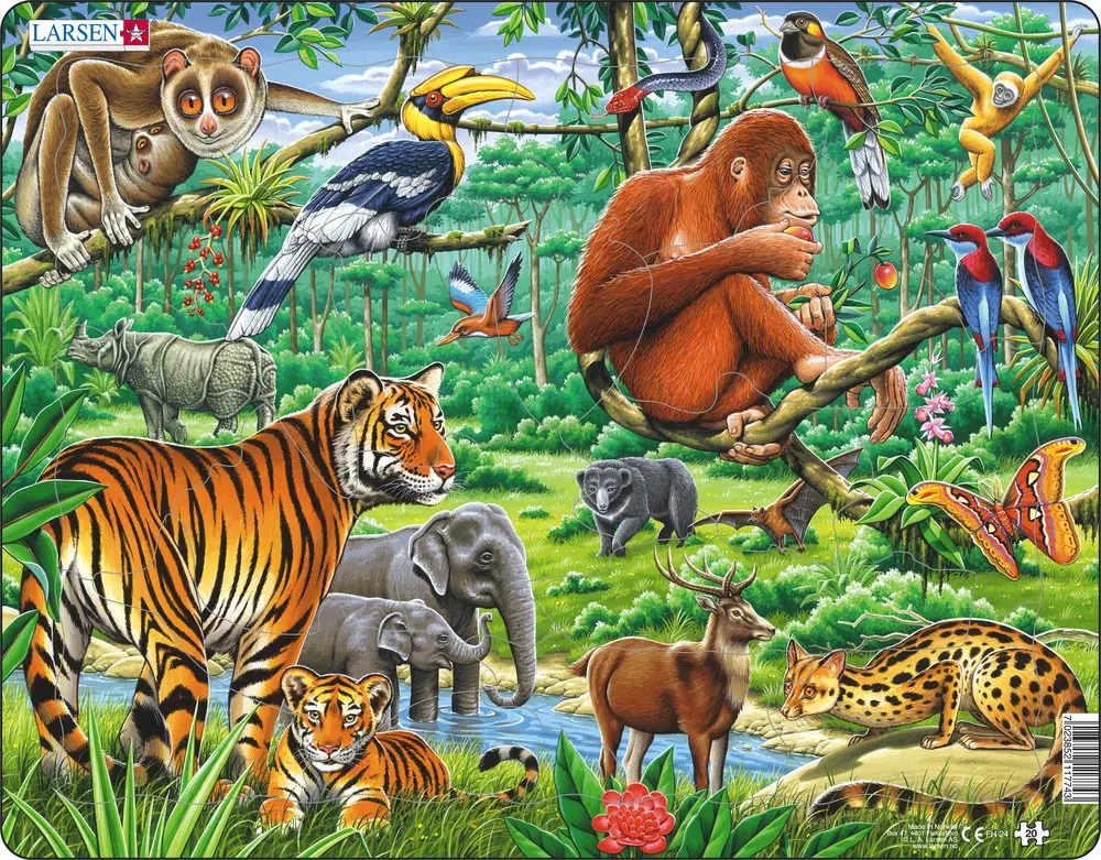 Larsen Puzzle - Džungľa - FH24
