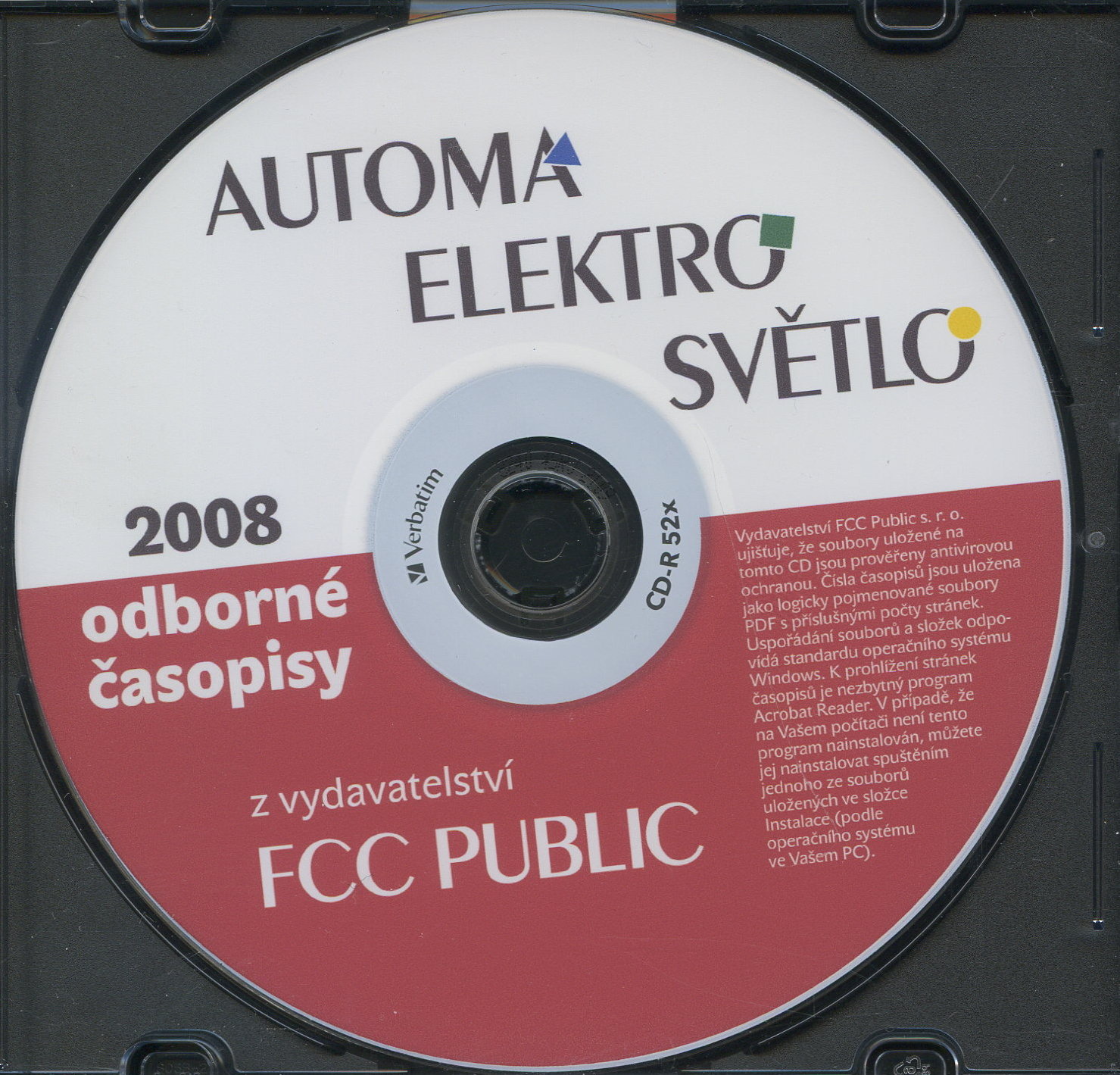 Archivni CD s časopisy 2008