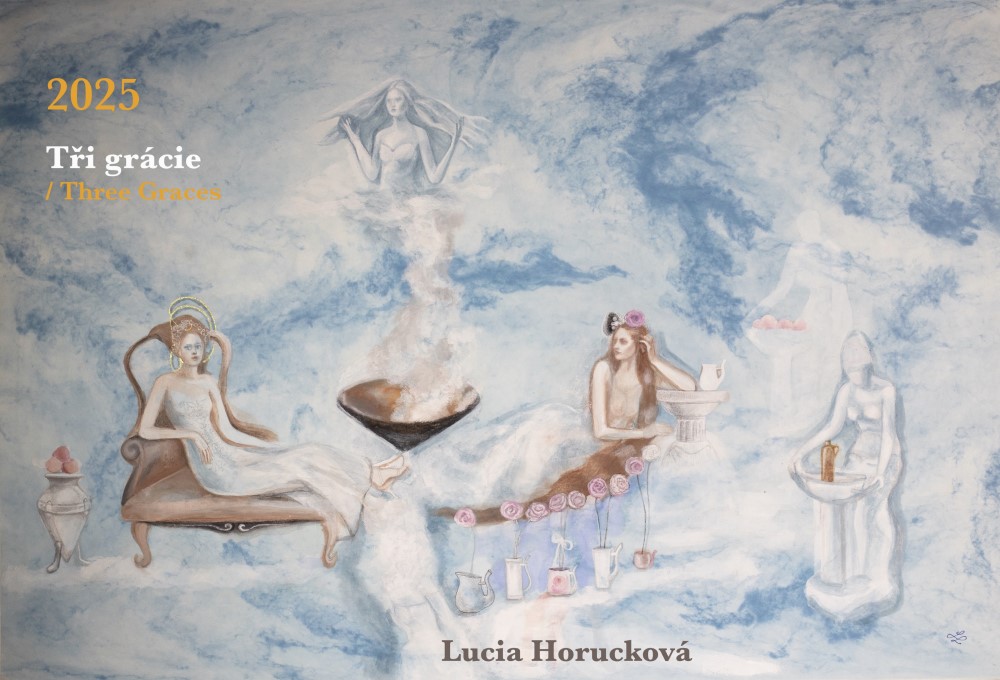 Kalendár Lucia Horucková 2025 - Tři grácie / Three Graces